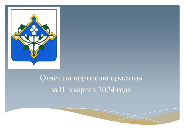 Отчет по портфелю проектов за II квартал 2024 года. Отчет по портфелю проектов за II квартал 2024 года.